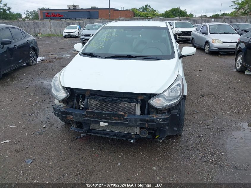 2013 Hyundai Accent Gls/Gs VIN: KMHCT4AE7DU303308 Lot: 12040127