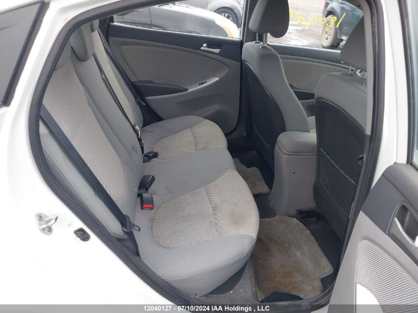 2013 Hyundai Accent Gls/Gs VIN: KMHCT4AE7DU303308 Lot: 12040127