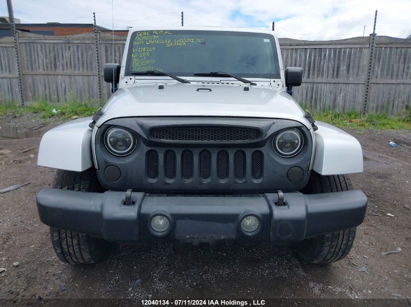 2007 Jeep Wrangler Unlimited Sahara VIN: 1J4GA59147L128264 Lot: 12040134