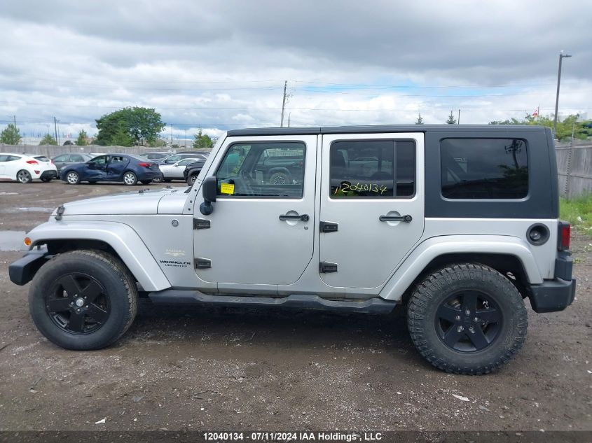 2007 Jeep Wrangler Unlimited Sahara VIN: 1J4GA59147L128264 Lot: 12040134
