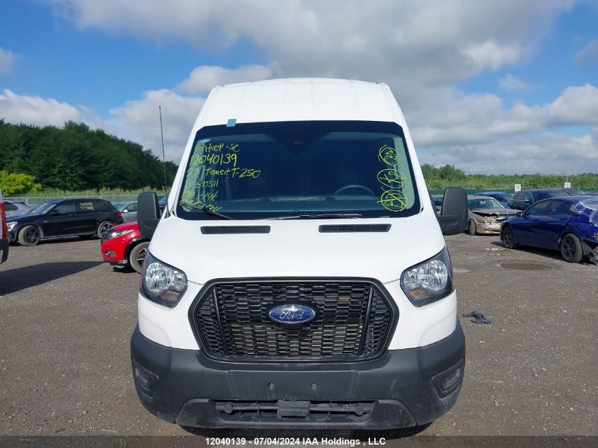 2023 Ford Transit T-250 VIN: 1FTBR3U85PKB10511 Lot: 12040139