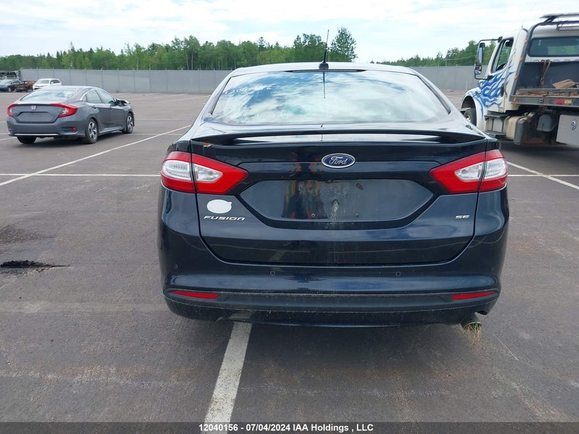 2016 Ford Fusion Se VIN: 3FA6P0H73GR208607 Lot: 12040156