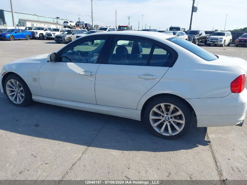 2011 BMW 3 Series VIN: WBAPK7G53BNN69432 Lot: 12040157