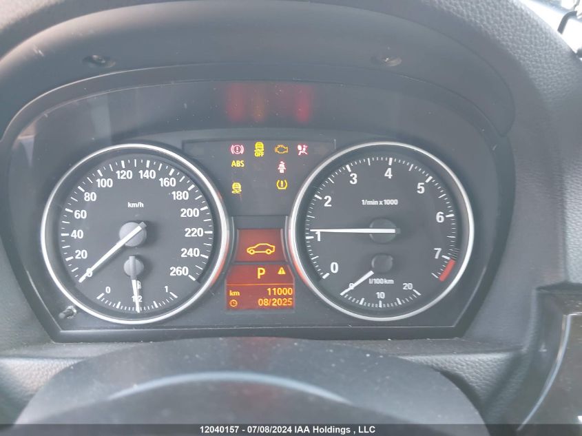 2011 BMW 3 Series VIN: WBAPK7G53BNN69432 Lot: 12040157