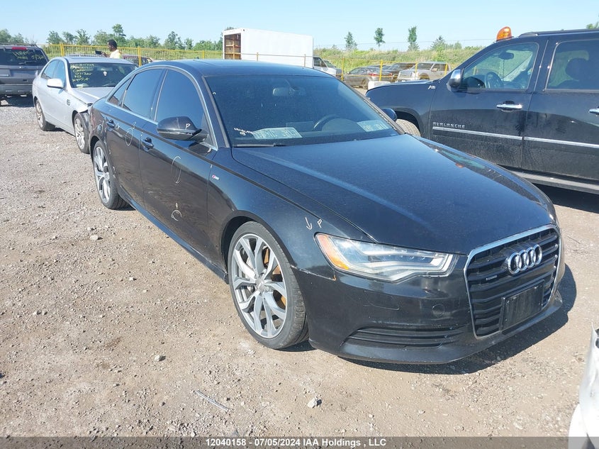 2013 Audi A6 VIN: WAUJGCFC8DN008663 Lot: 12040158