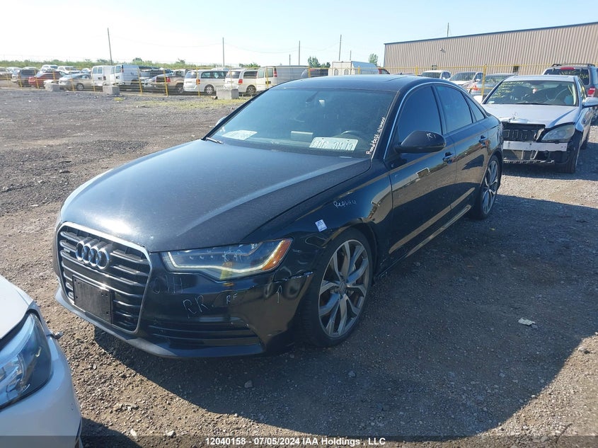 2013 Audi A6 VIN: WAUJGCFC8DN008663 Lot: 12040158