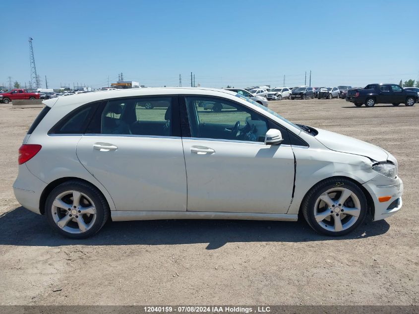 2014 Mercedes-Benz B-Class VIN: WDDMH4EB2EJ288283 Lot: 12040159