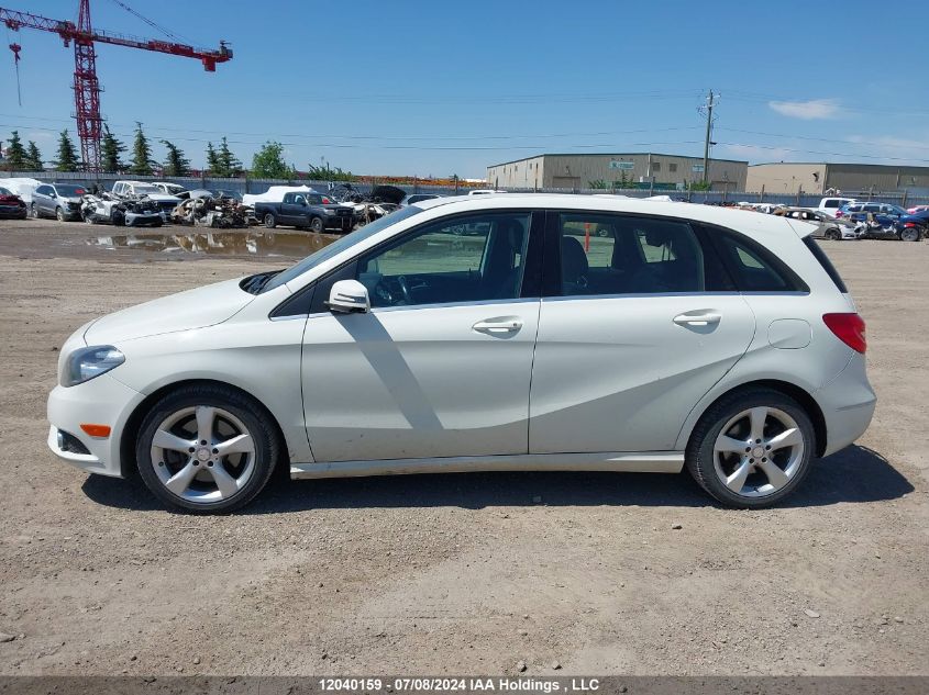 2014 Mercedes-Benz B-Class VIN: WDDMH4EB2EJ288283 Lot: 12040159