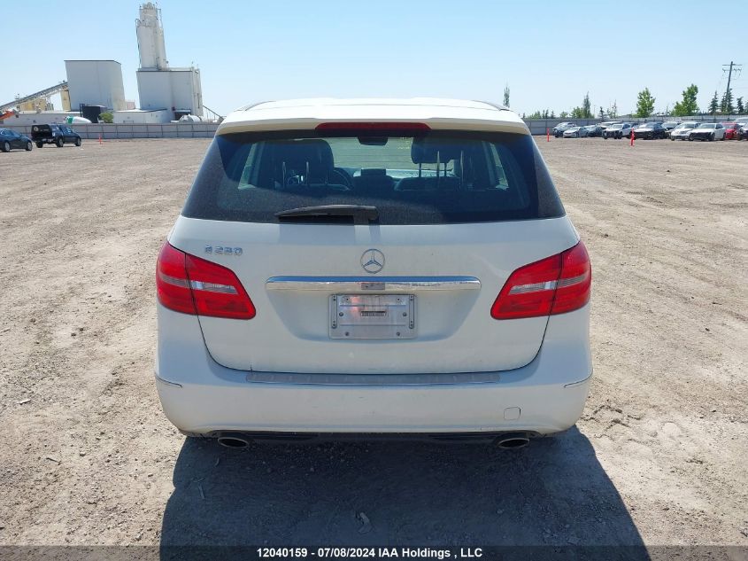 2014 Mercedes-Benz B-Class VIN: WDDMH4EB2EJ288283 Lot: 12040159