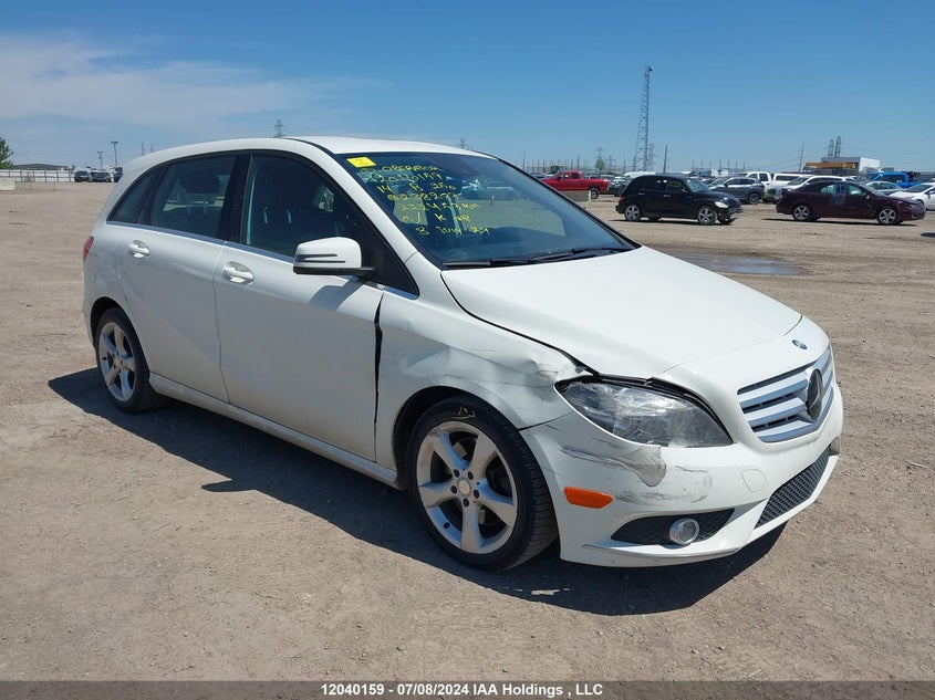 2014 Mercedes-Benz B-Class VIN: WDDMH4EB2EJ288283 Lot: 12040159
