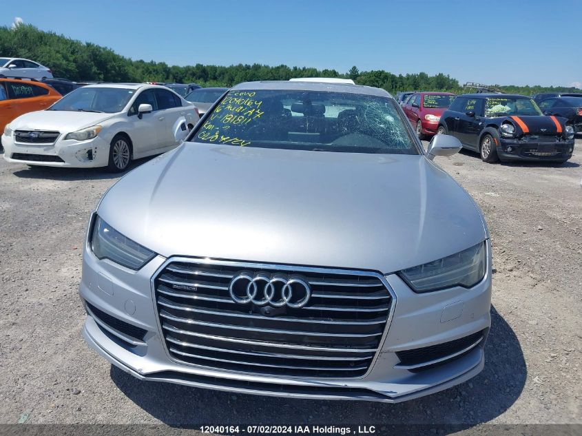 WAU3GAFC4GN181811 2016 Audi A7