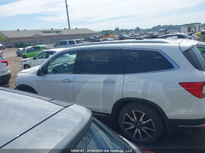 2021 Honda Pilot VIN: 5FNYF6H63MB501694 Lot: 12040167