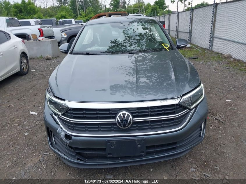 2022 Volkswagen Jetta VIN: 3VWGM7BU8NM000468 Lot: 12040173