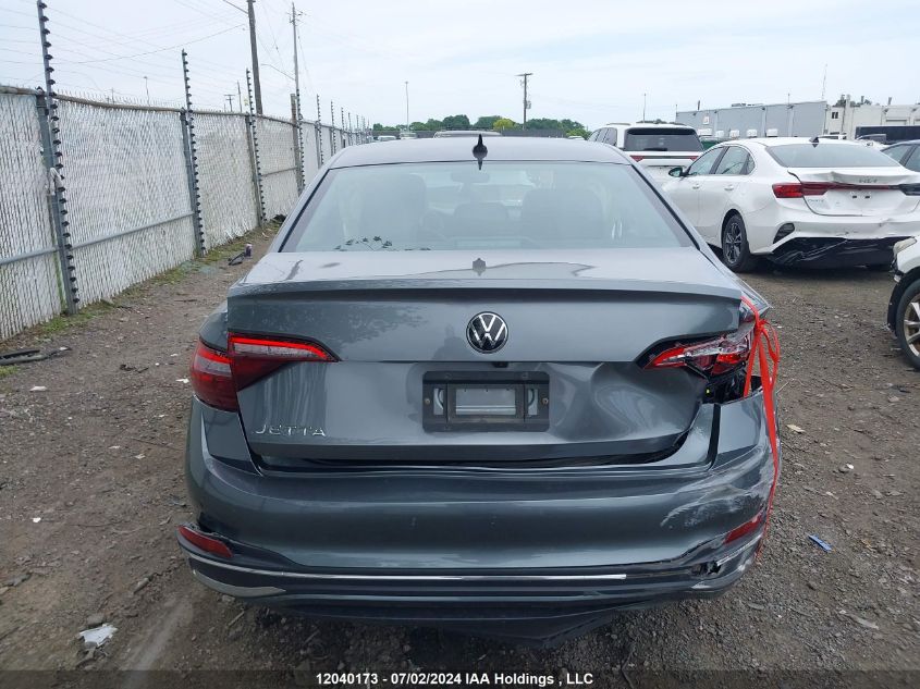 2022 Volkswagen Jetta VIN: 3VWGM7BU8NM000468 Lot: 12040173