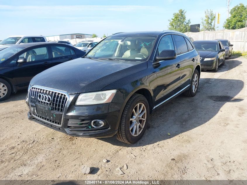 2013 Audi Q5 VIN: WA1LFCFP7DA050051 Lot: 12040174