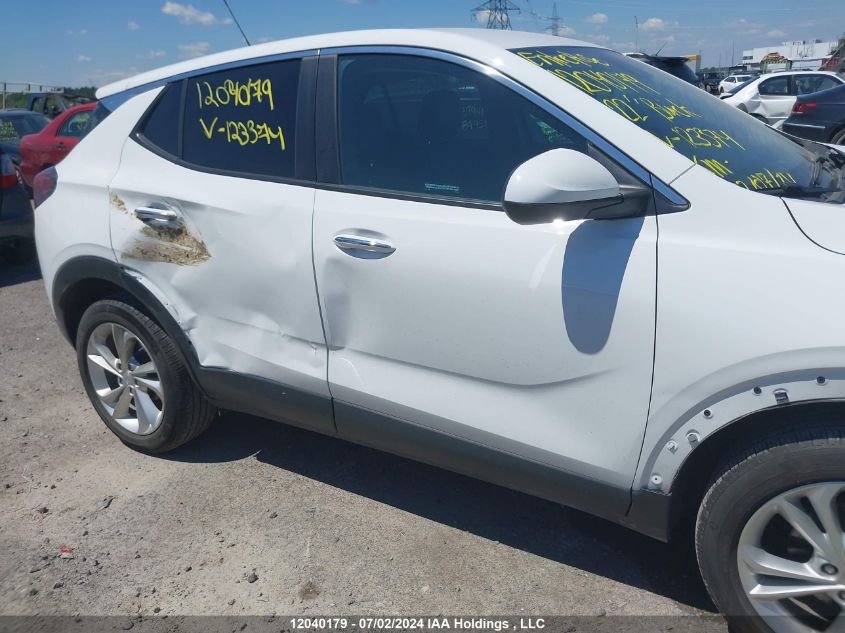 2022 Buick Encore Gx Preferred VIN: KL4MMCSL1NB123374 Lot: 12040179
