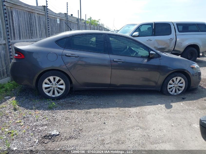 2014 Dodge Dart Sxt VIN: 1C3CDFBB2ED759191 Lot: 12040186