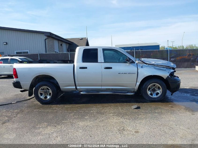 2012 Dodge Ram 1500 St VIN: 1C6RD7FP5CS262282 Lot: 12040208