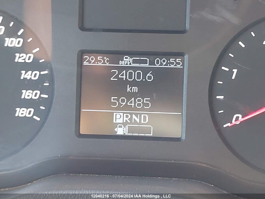 2022 Mercedes-Benz Sprinter VIN: W1Y4DCHY7NP448098 Lot: 12040216