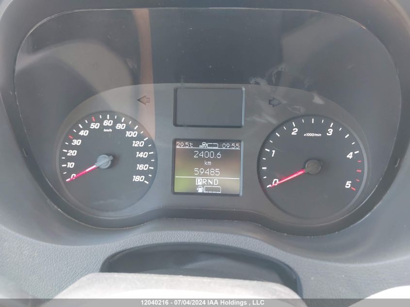 2022 Mercedes-Benz Sprinter VIN: W1Y4DCHY7NP448098 Lot: 12040216