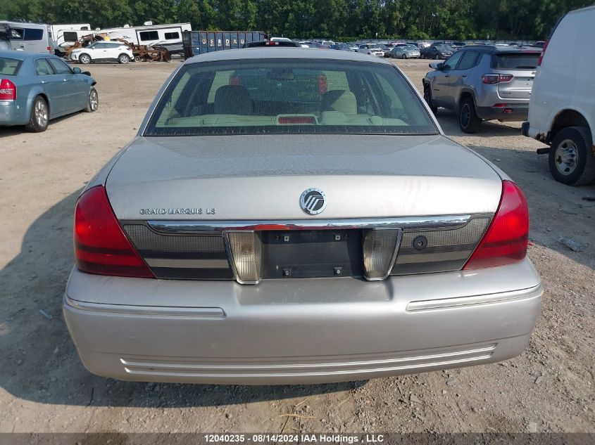 2008 Mercury Grand Marquis Ls VIN: 2MHHM75V98X653185 Lot: 12040235