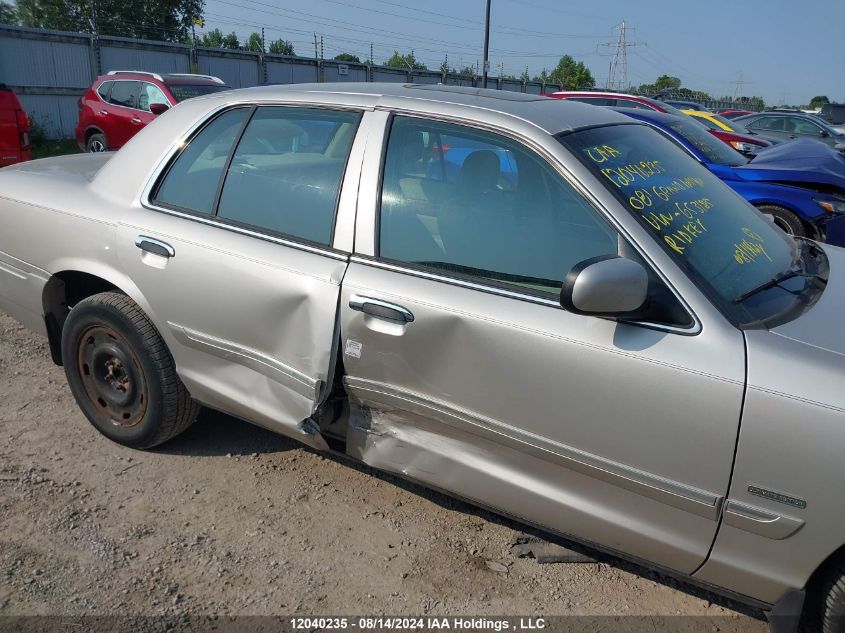 2008 Mercury Grand Marquis Ls VIN: 2MHHM75V98X653185 Lot: 12040235