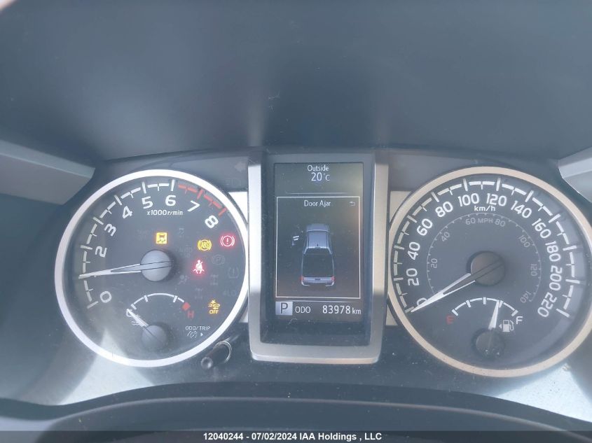 2020 Toyota Tacoma Double Cab/Sr5/Trd Sport/Trd Off Road VIN: 5TFDZ5BN1LX052911 Lot: 12040244