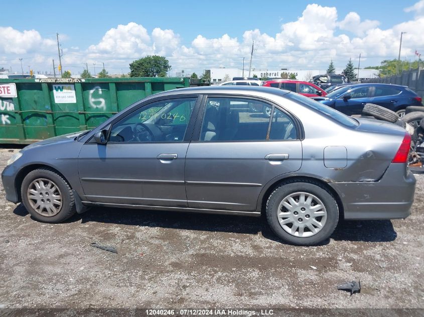 2004 Honda Civic Lx VIN: 2HGES16654H915866 Lot: 12040246