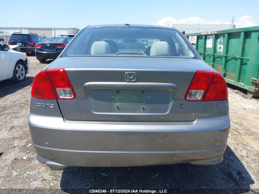 2004 Honda Civic Lx VIN: 2HGES16654H915866 Lot: 12040246