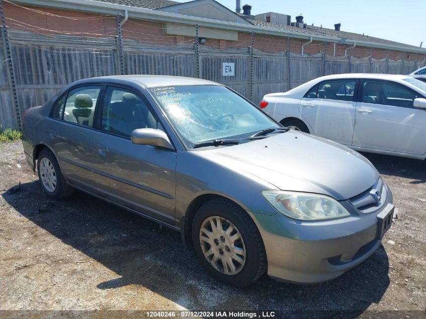 2004 Honda Civic Lx VIN: 2HGES16654H915866 Lot: 12040246