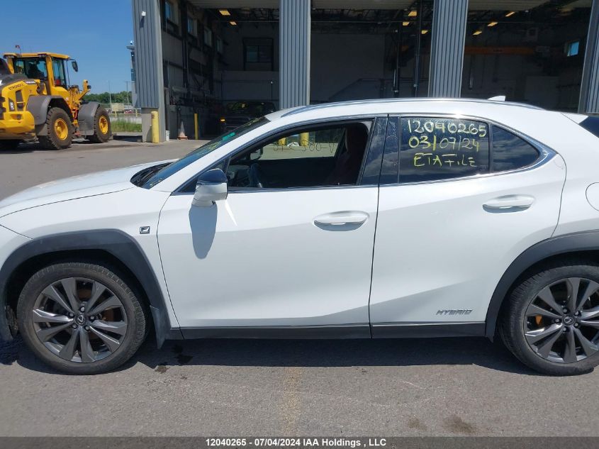 2019 Lexus Ux 250H VIN: JTHU9JBH2K2002340 Lot: 12040265