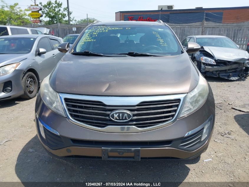 2011 Kia Sportage Ex/Sx VIN: KNDPC3A20B7132273 Lot: 12040267