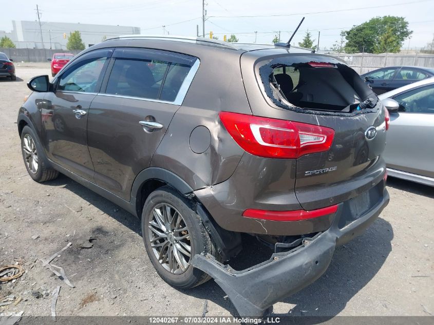 2011 Kia Sportage Ex/Sx VIN: KNDPC3A20B7132273 Lot: 12040267