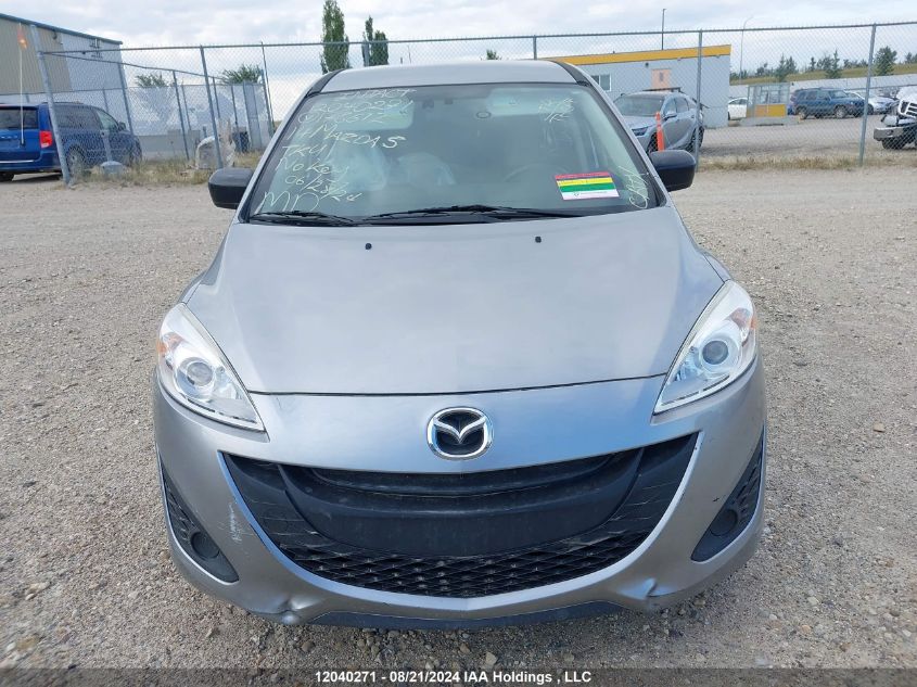 2014 Mazda Mazda5 VIN: JM1CW2CL3E0176612 Lot: 12040271