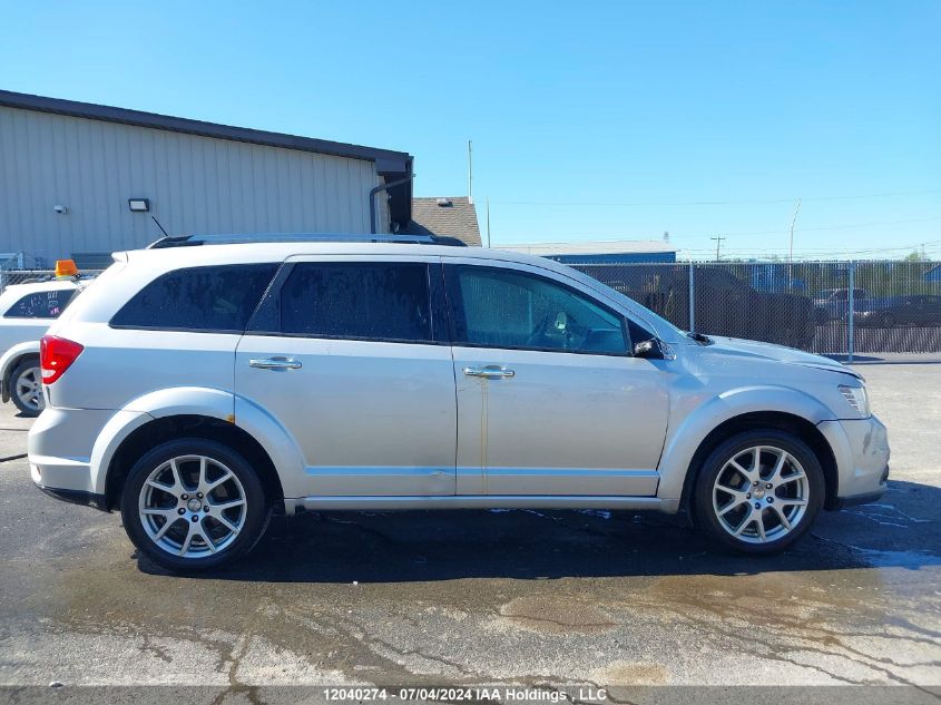 2011 Dodge Journey R/T VIN: 3D4PH6FG3BT570470 Lot: 12040274