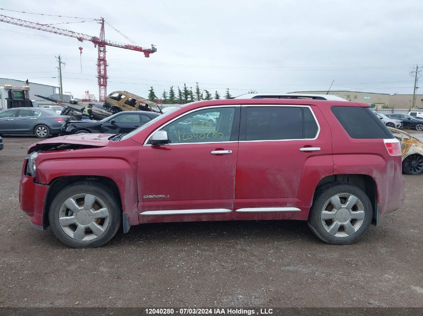 2013 GMC Terrain VIN: 2GKFLZE3XD6151549 Lot: 12040280