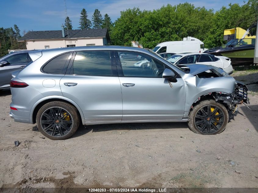 2016 Porsche Cayenne Turbo VIN: WP1AC2A23GLA86743 Lot: 12040283