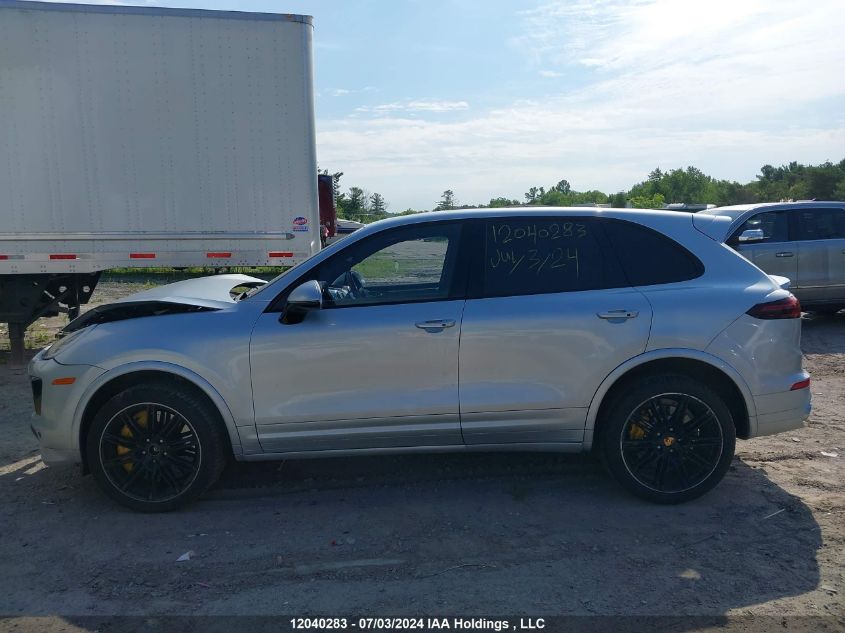 2016 Porsche Cayenne Turbo VIN: WP1AC2A23GLA86743 Lot: 12040283