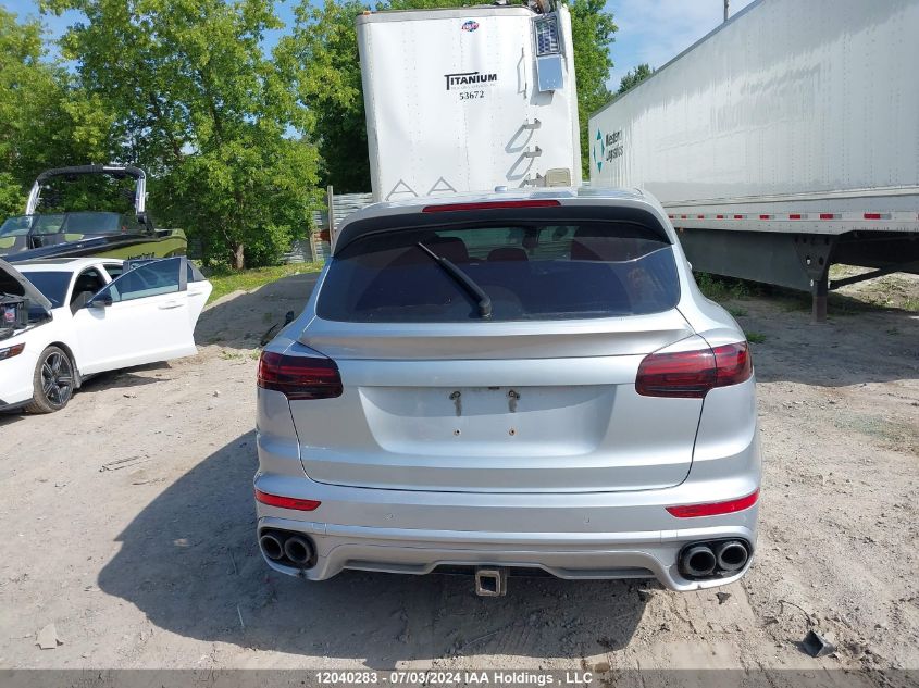 2016 Porsche Cayenne Turbo VIN: WP1AC2A23GLA86743 Lot: 12040283