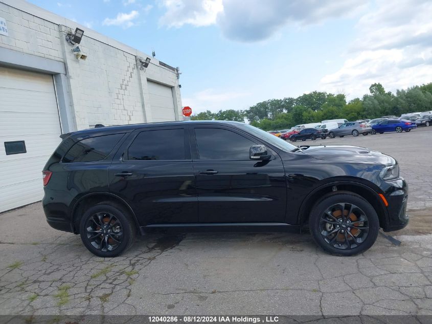 2022 Dodge Durango Gt VIN: 1C4RDJDG4NC104599 Lot: 12040286