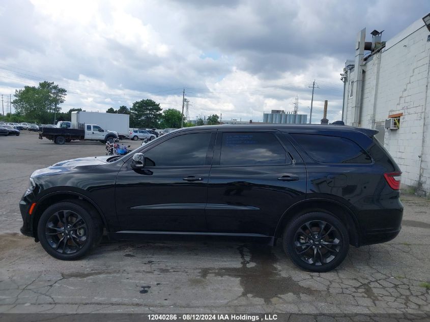 2022 Dodge Durango Gt VIN: 1C4RDJDG4NC104599 Lot: 12040286