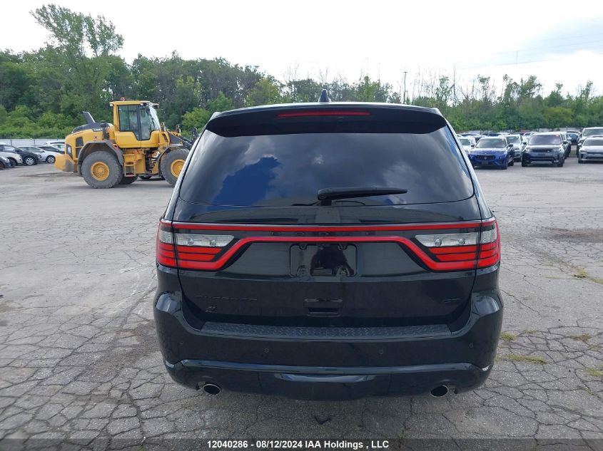 2022 Dodge Durango Gt VIN: 1C4RDJDG4NC104599 Lot: 12040286