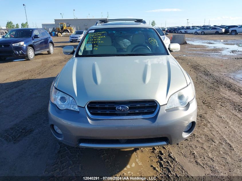 2007 Subaru Outback VIN: 4S4BP61C877327176 Lot: 12040291