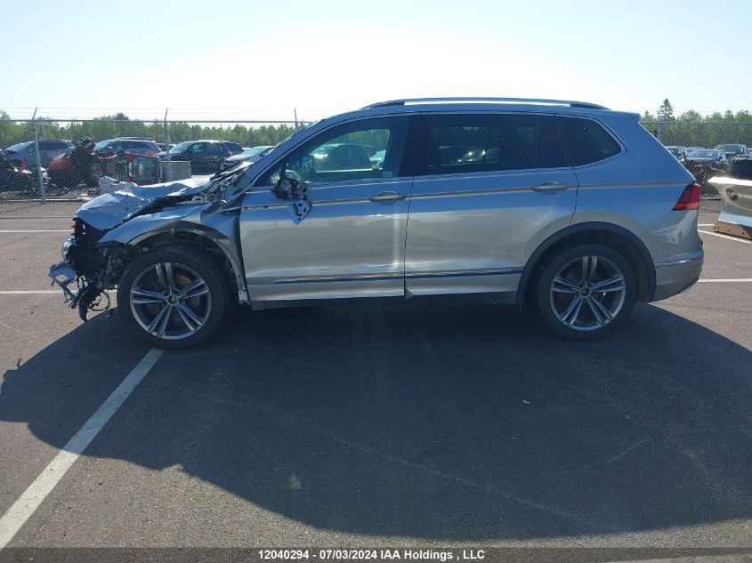 2019 Volkswagen Tiguan VIN: 3VV4B7AX2KM107911 Lot: 12040294