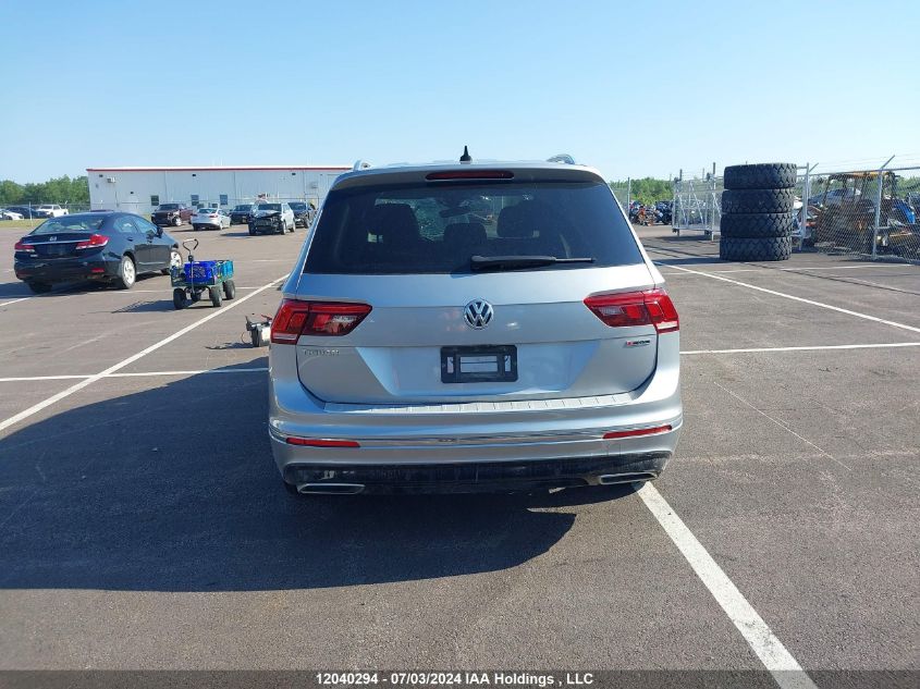 2019 Volkswagen Tiguan VIN: 3VV4B7AX2KM107911 Lot: 12040294