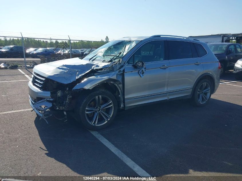 2019 Volkswagen Tiguan VIN: 3VV4B7AX2KM107911 Lot: 12040294