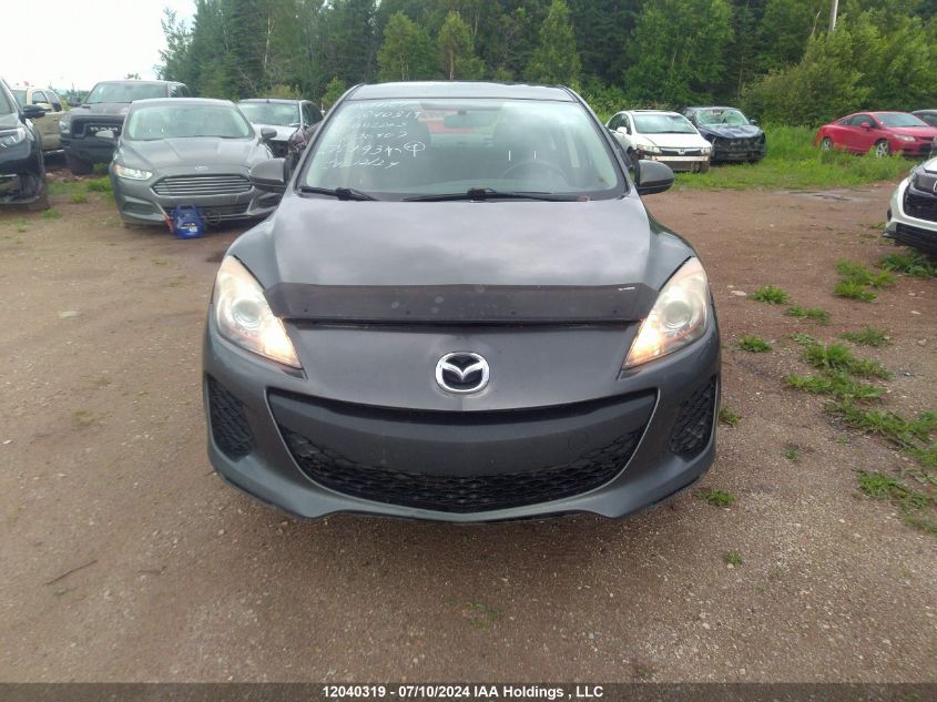 2012 Mazda Mazda3 VIN: JM1BL1UF4C1636407 Lot: 12040319
