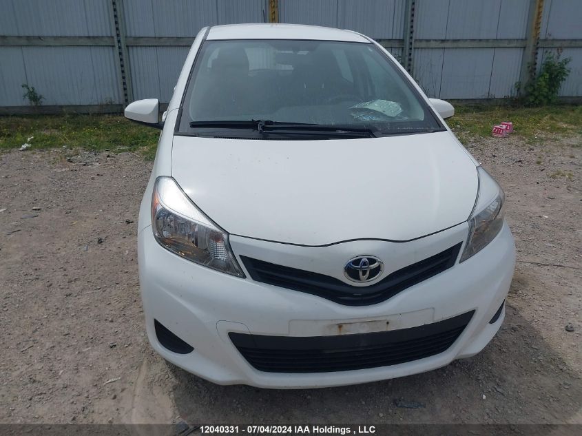 2014 Toyota Yaris Le VIN: VNKKTUD35EA005053 Lot: 12040331