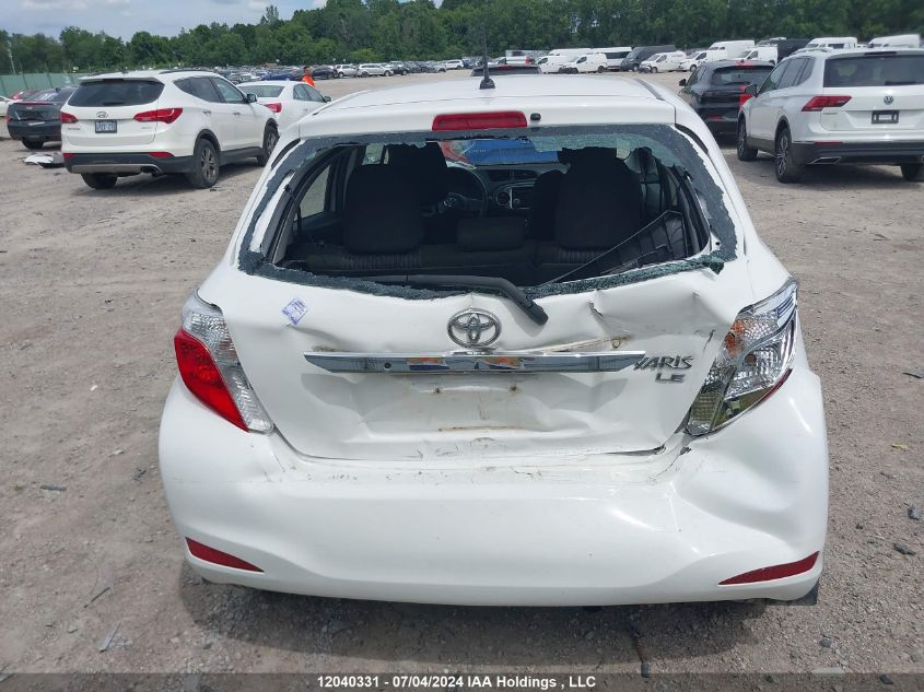 2014 Toyota Yaris Le VIN: VNKKTUD35EA005053 Lot: 12040331