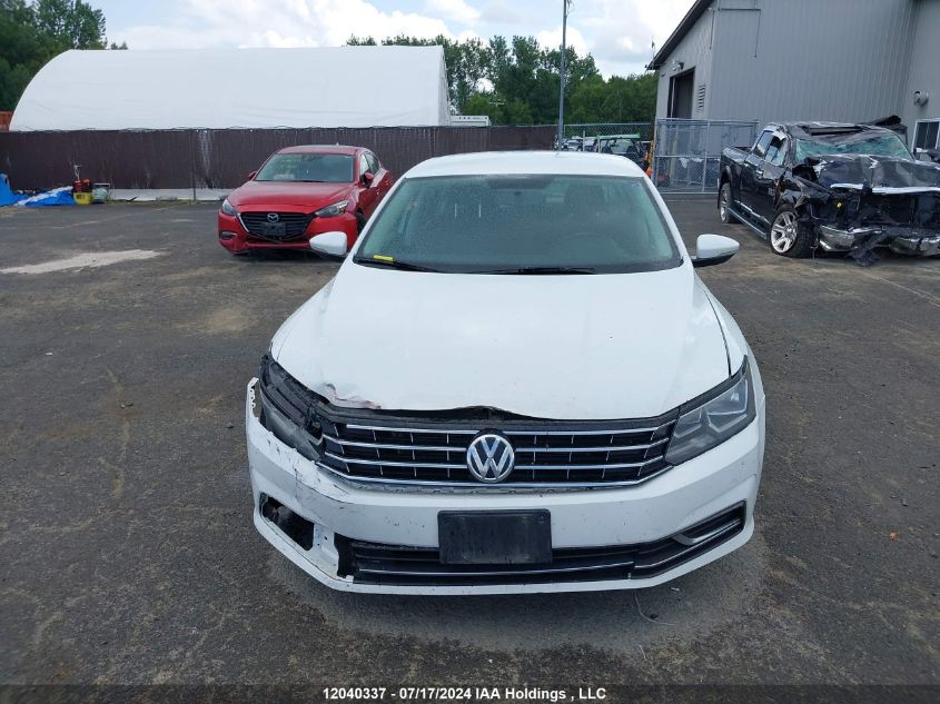2017 Volkswagen Passat VIN: 1VWAT7A31HC026045 Lot: 12040337